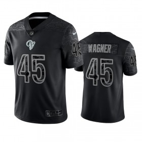 Maillot Los Angeles Rams Bobby Wagner 45 Noir Reflective Limited - Homme